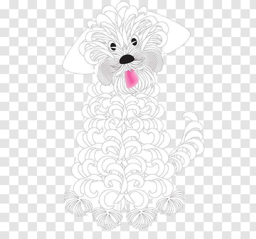 Whiskers White Visual Arts Illustration - Silhouette - Puppy Stock Photos Transparent PNG