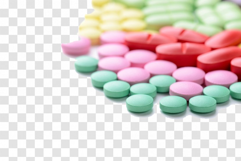 Tablet Press Machine Die - Capsule - Colored Pills Transparent PNG