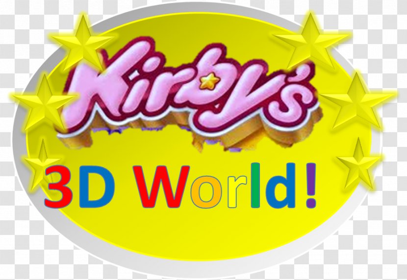 Kirby's Return To Dream Land Kirby: Nightmare In Epic Yarn Triple Deluxe Wii - Logo - Pictures Of 3d Stars Transparent PNG