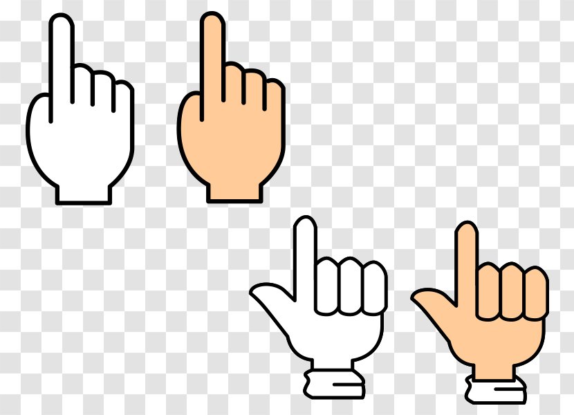 Microsoft PowerPoint Thumb Digit Clip Art Text - Area - Hand Transparent PNG