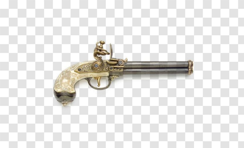 Flintlock Firearm Pistol Gun Barrel Weapon - Frame Transparent PNG