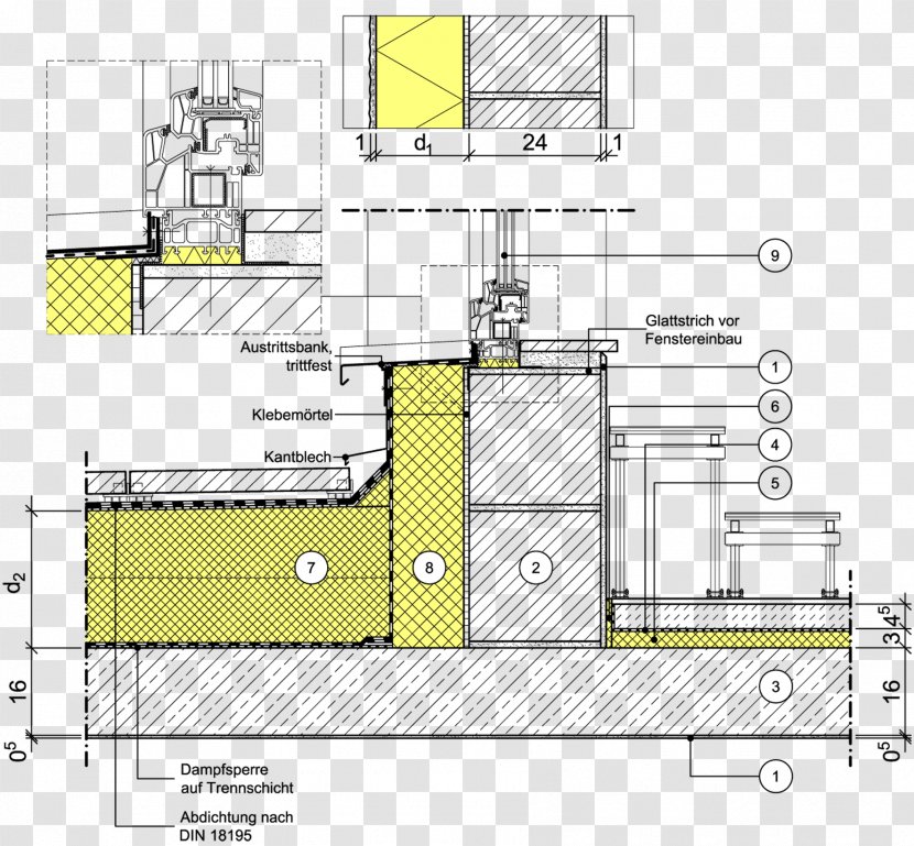 Naval Architecture Floor Plan Engineering Product - Loggia Transparent PNG