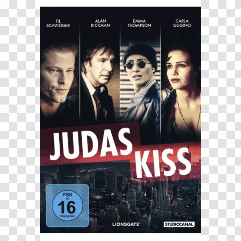Simon Baker Judas Kiss DVD Film Blu-ray Disc - Poster - Dvd Transparent PNG