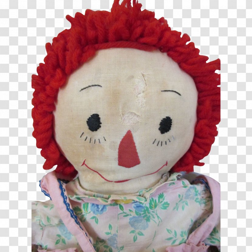 Raggedy Ann Lenci Doll Plush Felt - Character Transparent PNG