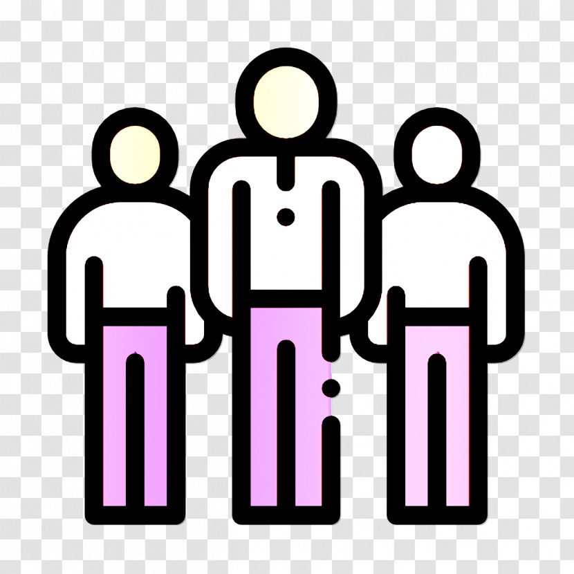 Team Icon Strategy And Management Icon Workers Icon Transparent PNG