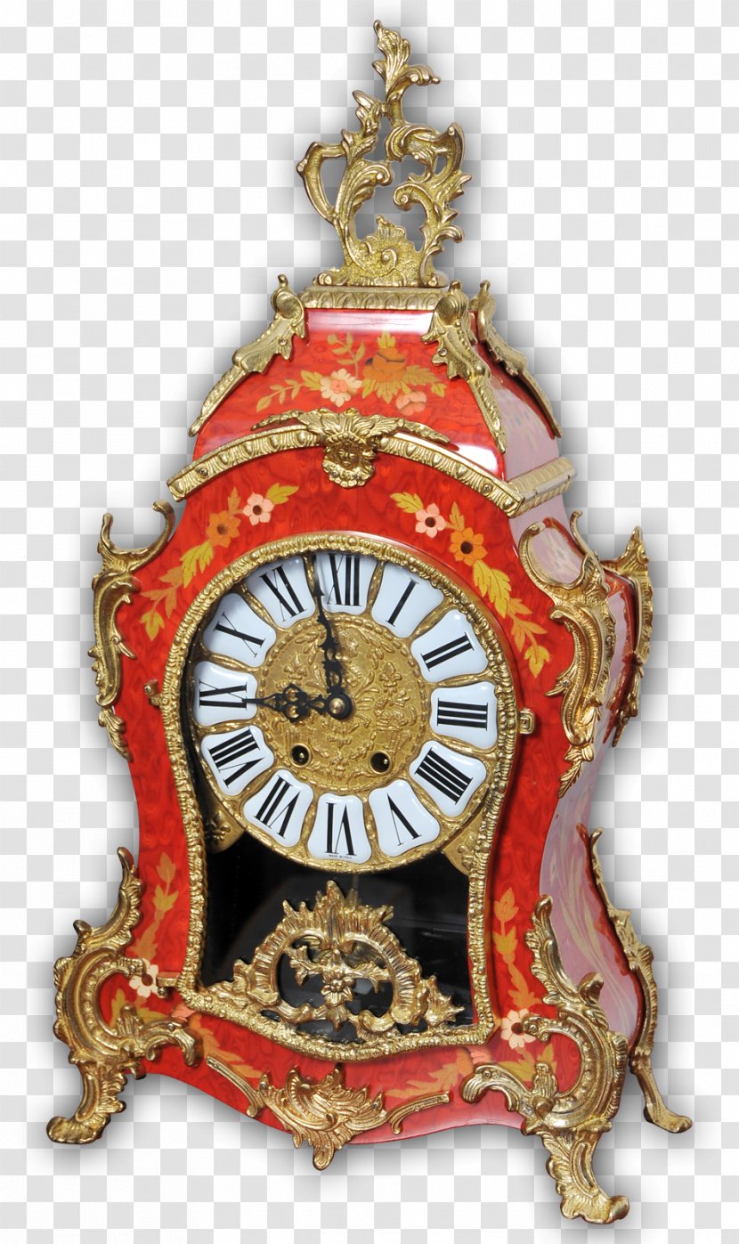 01504 Antique Clock Transparent PNG