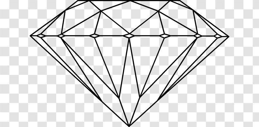 Diamond Drawing Royalty-free Clip Art - Structure - Diamant Transparent PNG