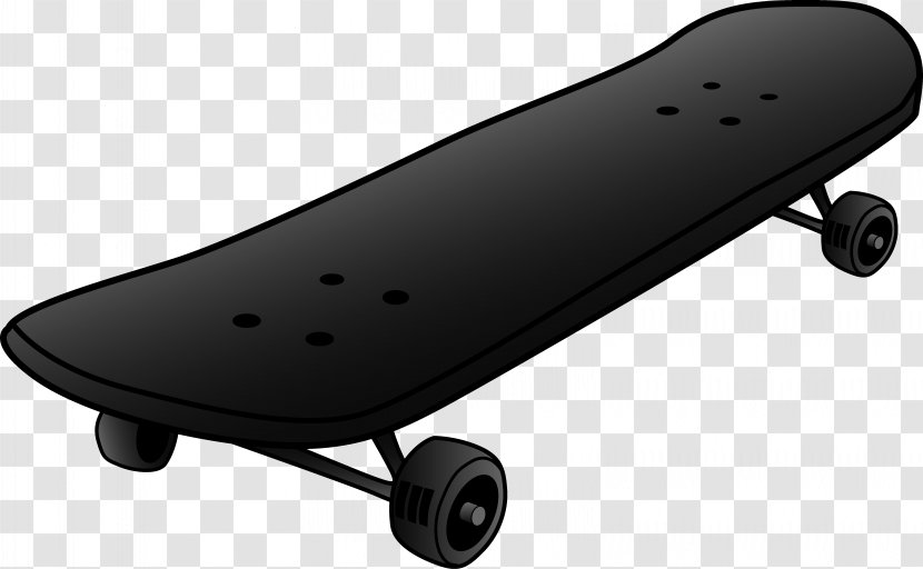 Skateboarding Clip Art - Sports Equipment - Skateboard Transparent PNG