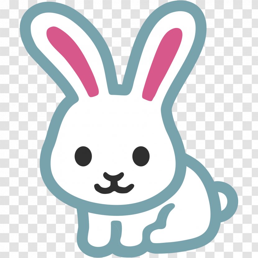 Samsung Galaxy S7 Emoji Rabbit Sticker Computer - Mobile Device - Hand Painted Rabbit,lovely,Acting Cute,line,Cartoon Bunny Transparent PNG