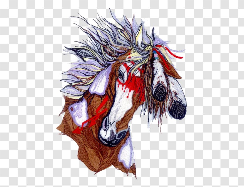 Pony American Indian Horse Native Americans In The United States Paint Mustang - Like Mammal - War Transparent PNG