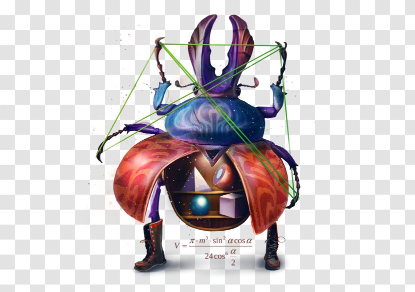 Illustration Graphic Design Clip Art Image Beetle - Fantasy - Fictional Character Transparent PNG