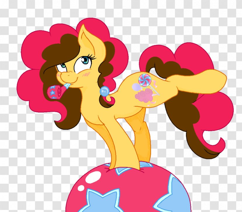 Pinkie Pie Rainbow Dash Pony Rarity - Heart - Kids Smile Transparent PNG