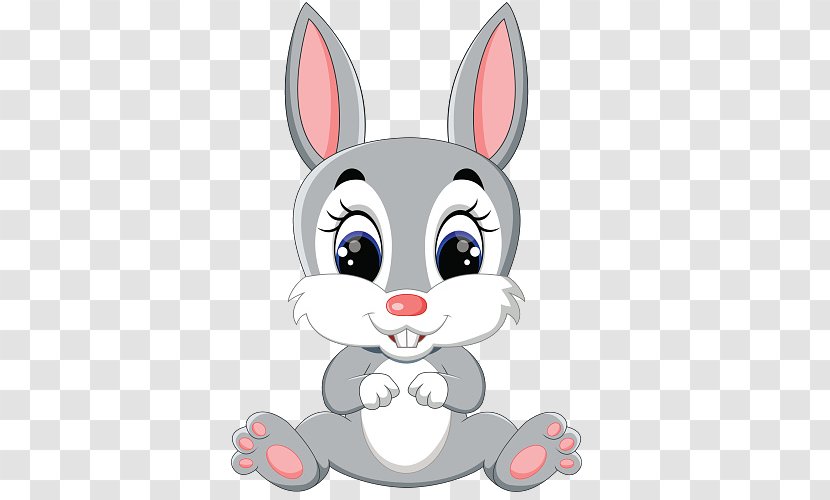 Easter Bunny Cartoon Royalty-free Clip Art - Rabbit Transparent PNG