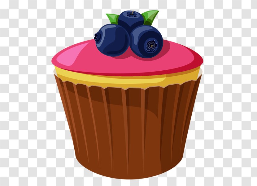 Muffin Cupcake Chocolate Cake Birthday Bundt - Blueberry Transparent PNG