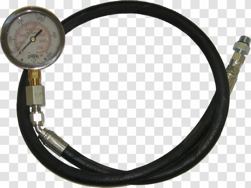 Ford Power Stroke Engine Car Oil Pressure Gauge - Cable Transparent PNG