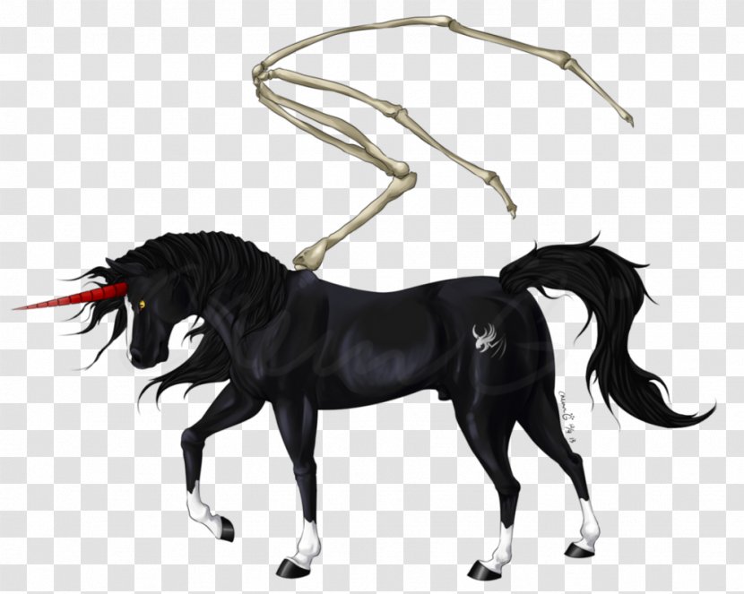 Devil Unicorn Legendary Creature Mane - Mythical Transparent PNG