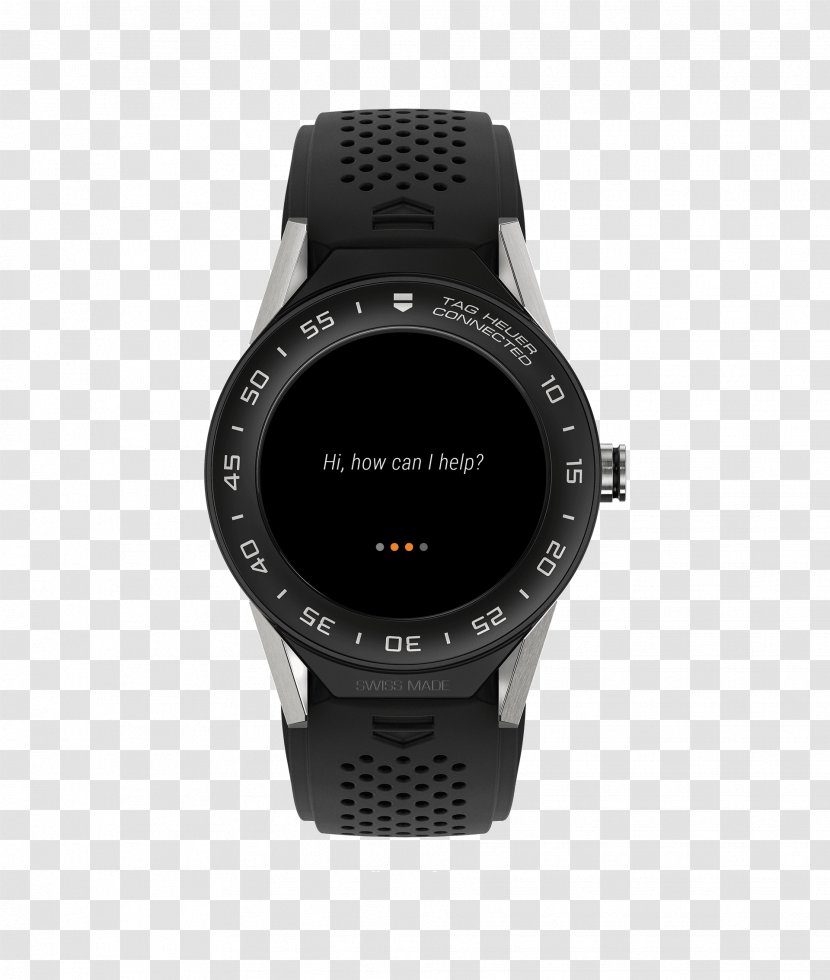 TAG Heuer Connected Modular Smartwatch - Watch Accessory - Bluetooth Transparent PNG