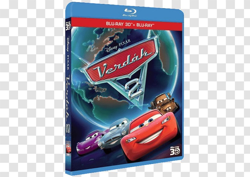 Blu-ray Disc Mater Lightning McQueen Cars 3D Film - 2 - Mcqeen Transparent PNG