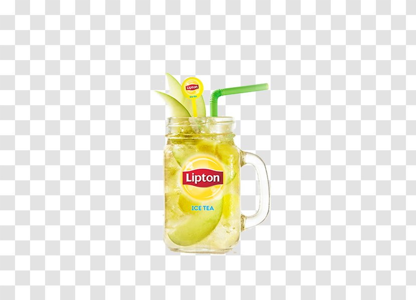 Non-alcoholic Drink Lemon Juice Iced Tea Lemonade - Apple Green Transparent PNG