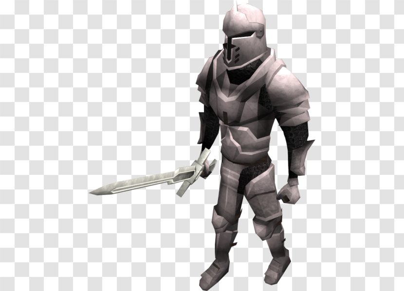 RuneScape Armour Knight Sword Steel - Wiki - Plate Armor Infinity Blade Transparent PNG