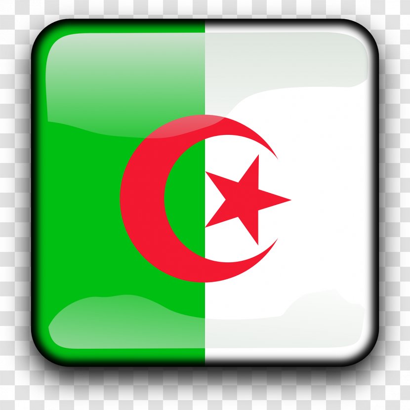 Flag Of Algeria National French - Area Transparent PNG