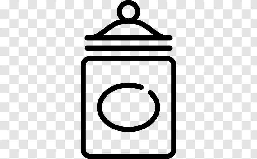 Black And White Symbol Candy Jar - Food Transparent PNG