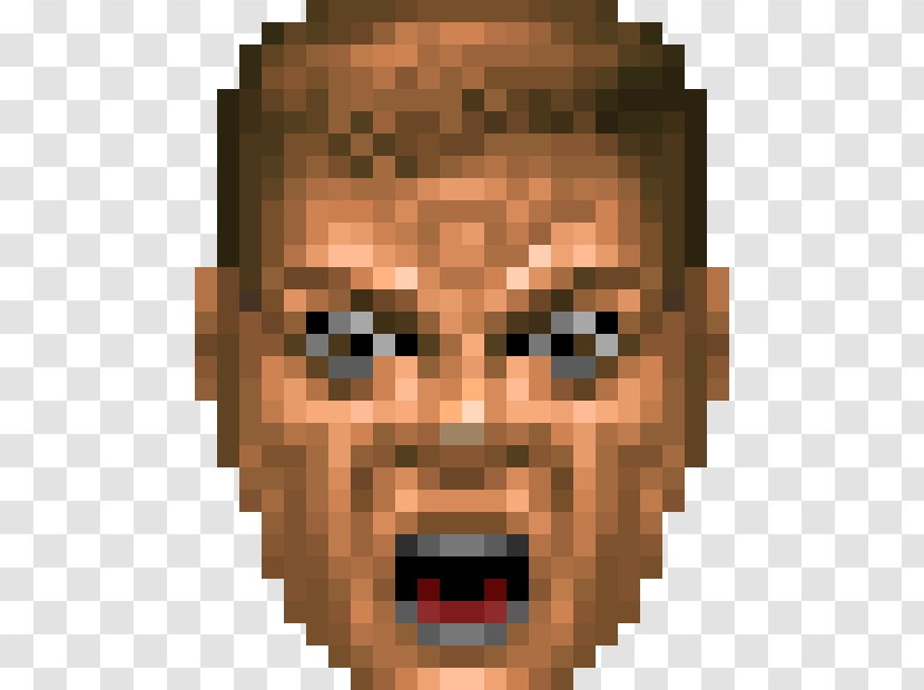 Doom II DRL Doomguy Eternal - Ii - Face Transparent PNG