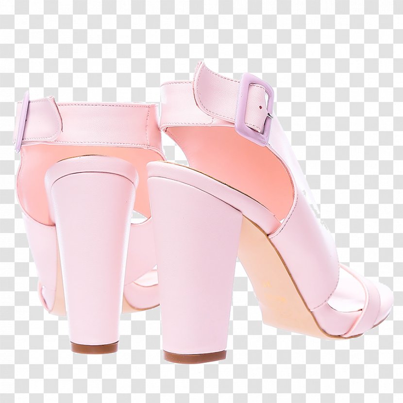 High-heeled Shoe Sandal - High Heeled Footwear Transparent PNG