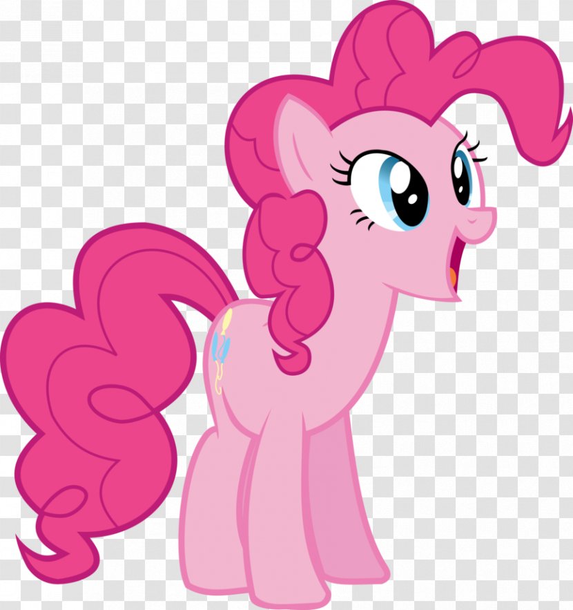 Pinkie Pie Pony Twilight Sparkle Applejack Rainbow Dash - Silhouette - Vector Transparent PNG