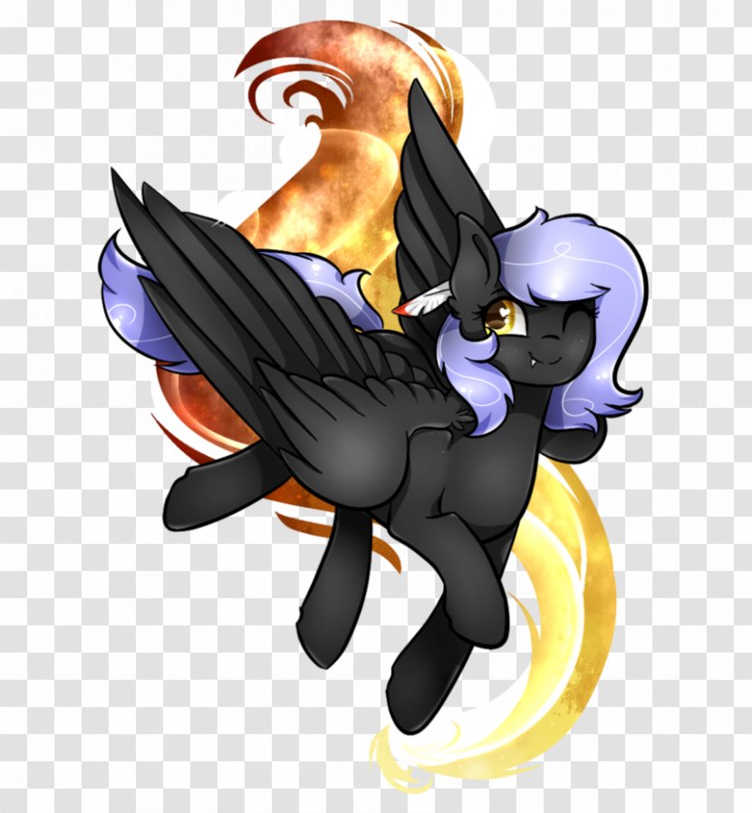 Pony Drawing Cartoon - Night Clouds Transparent PNG