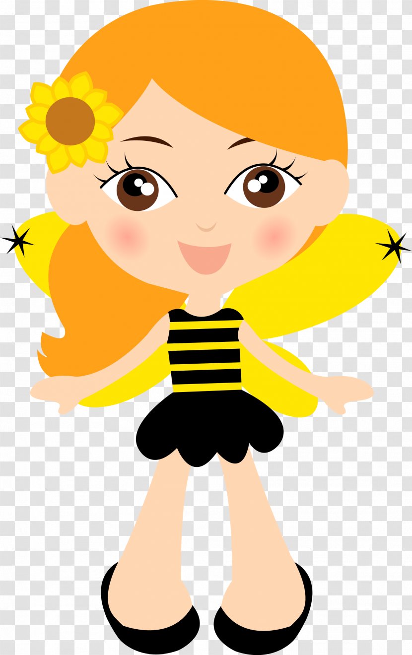 Bee Drawing Clip Art - Fictional Character Transparent PNG