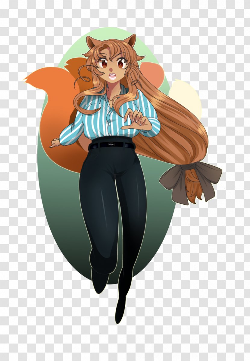 Cartoon Tail Legendary Creature - Fictional Character - Tidy Clothes Transparent PNG