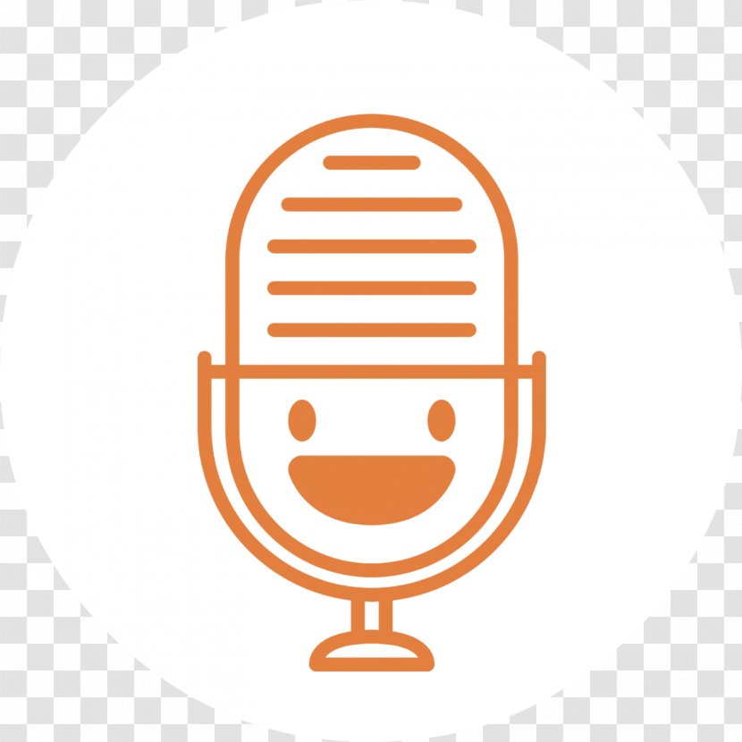 Microphone Drawing Podcast Open Mic Condensatormicrofoon - Smile Transparent PNG