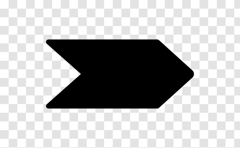 Right Arrow - Rectangle - Polygonal Chain Transparent PNG