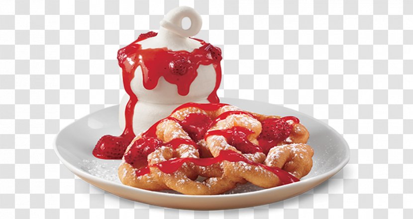 Funnel Cake DQ Grill & Chill Restaurant Dairy Queen Fudge Milkshake - Strawberry Pie - Fennel Transparent PNG