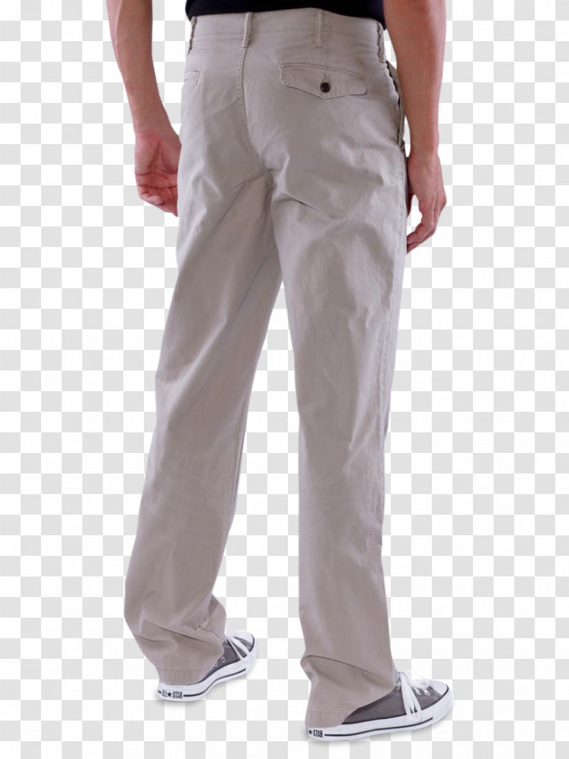 Waist Jeans Pants - White - Sand Dune Transparent PNG