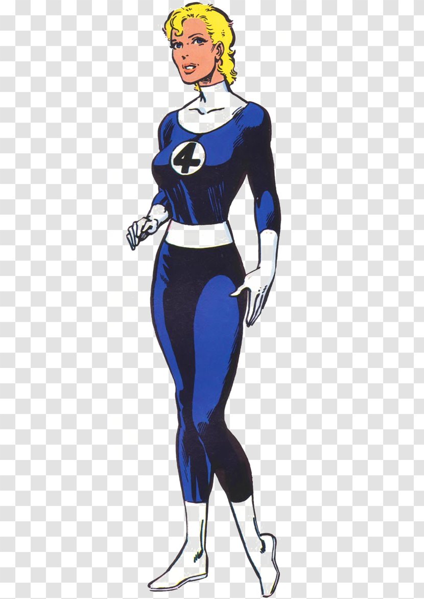 Invisible Woman Fantastic Four Female Human Torch Thing Transparent PNG