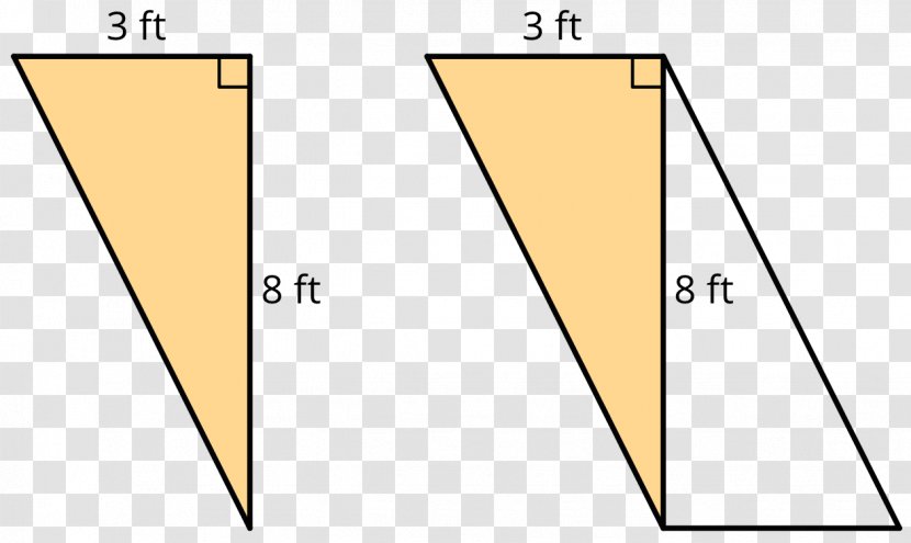 Parallelogram Triangle Area Foot - Quadrilateral - Angle Transparent PNG