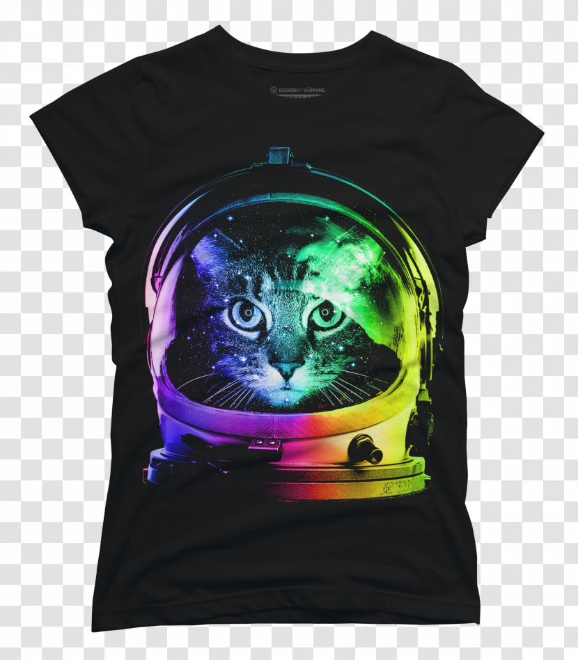 Kitten Siamese Cat Nyan Outer Space Rainbow - Astronaut Transparent PNG