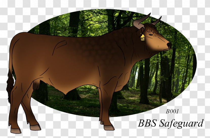 Dairy Cattle Ox Elk Fauna - Calves Transparent PNG