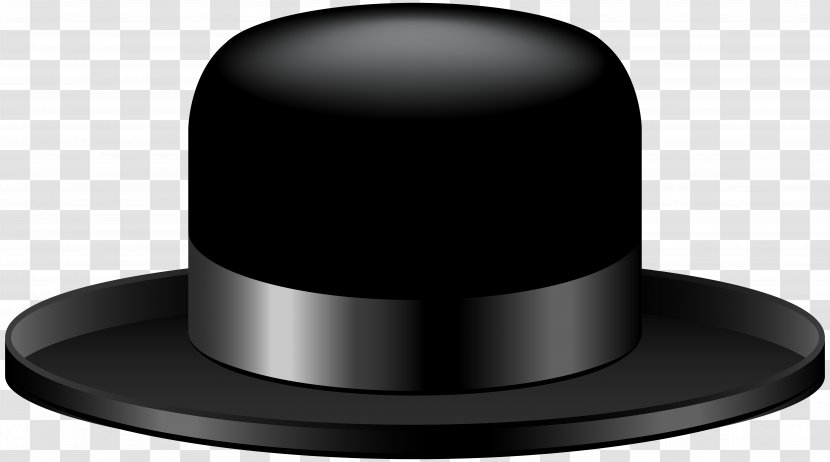 Top Hat Clip Art - Silhouette - BlAck Transparent PNG