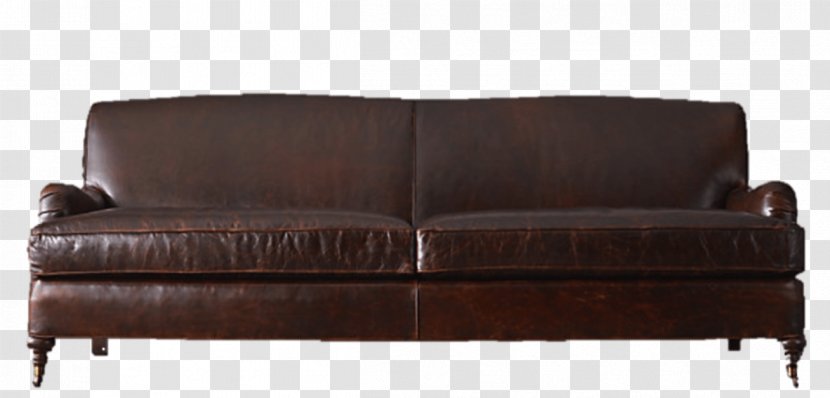 Sofa Bed Couch Leather - Studio Apartment Transparent PNG