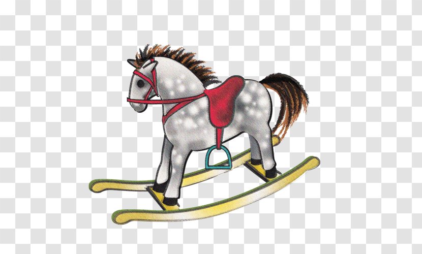 Rocking Horse Rein Saddle Tack Bridle - Recreation Transparent PNG