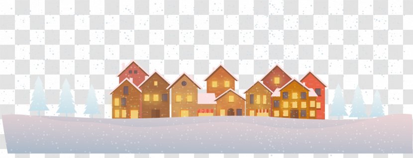 Snow Euclidean Vector - Hanging Material Transparent PNG