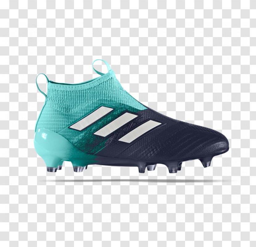 Football Boot Adidas Cleat Aqua - Sports Equipment Transparent PNG