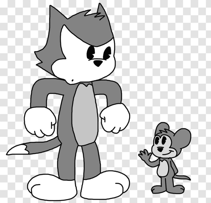 1930s Tom And Jerry Whiskers Cartoon Drawing - Heart Transparent PNG