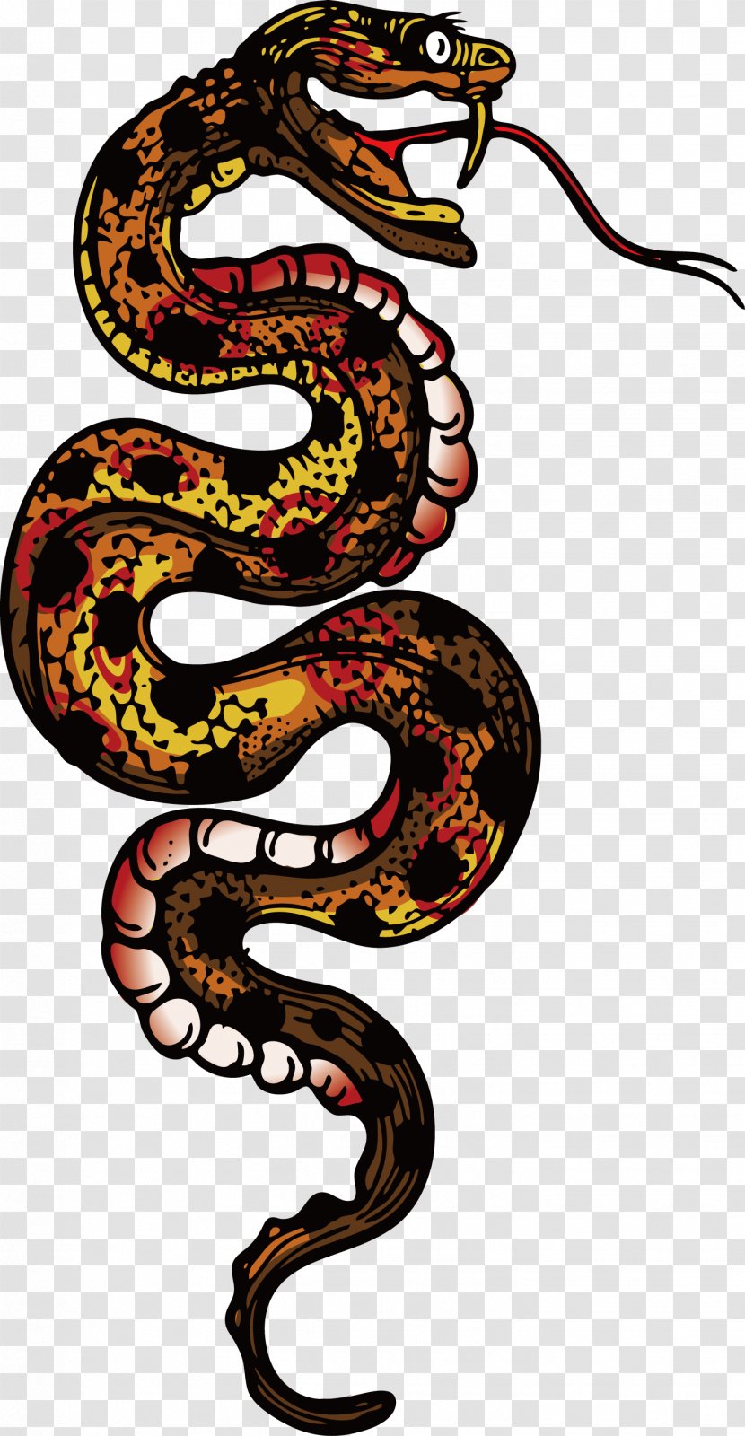 Boa Constrictor Vipers Kingsnakes - Serpent - Decorative Snakes Transparent PNG