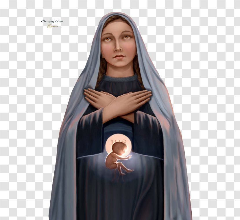 Mary Child Mother Christianity Art - Immaculate Heart Of Transparent PNG