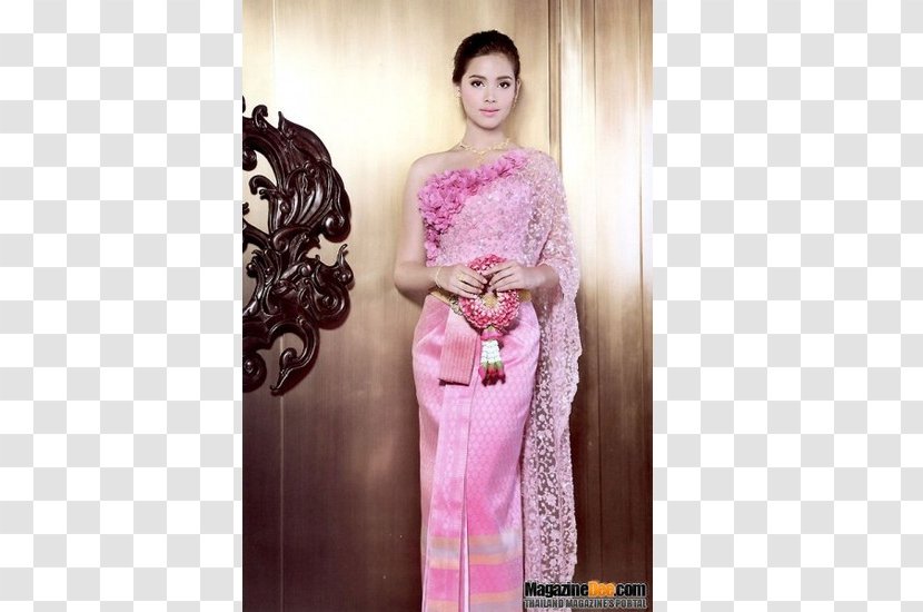 Thailand Wedding Dress Folk Costume - Heart Transparent PNG