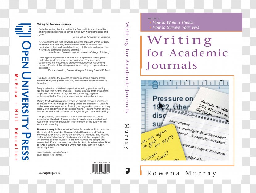 Writing For Academic Journals Book Publishing - Publication Transparent PNG